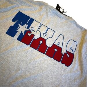 Where I'm From TEXAS Tshirt Heathered Grey Men's SMALL